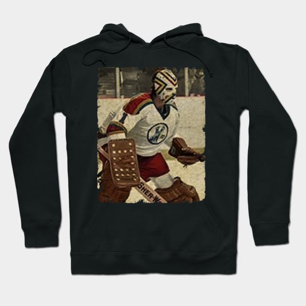 Denis Herron - Kansas City Scouts, 1975 Hoodie by Momogi Project